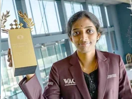 அமைதியாக சாதித்து காட்டிய வைஷாலி