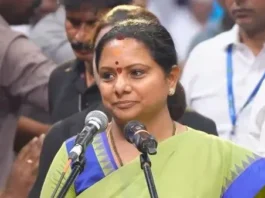 சந்திரசேகர ராவின் மகள் கவிதா புதிய கட்சி துவக்கினார்