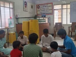 டாக்டர் பா. சு. மணி நூலகத்தில் கோடை முகாமில் சிறுப்பிள்ளைகள் உற்சாகம்