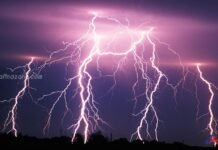 மின்னல் தாக்கி இருவர் சாவு