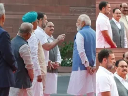 ராகுல் காந்தியை பார்த்ததும்.. திரும்பி வந்து பேசிய பிரதமர் மோடி