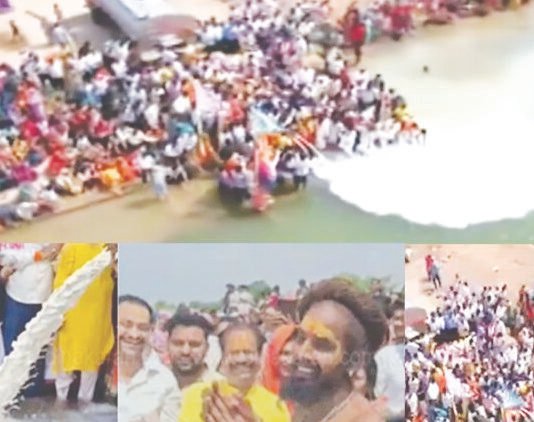 11,000 லிட்டர் பாலை ஊற்றி நூதன வழிபாடு