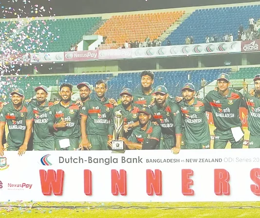 நியூஸி.க்கு எதிரான ஒருநாள் போட்டி தொடரை கைப்பற்றியது வங்கதேசம்