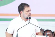 புதுச்சேரியில் ராகுல் காந்தி தேர்தல் பிரச்சாரம் – மத்திய அரசு மீது குற்றச்சாட்டு