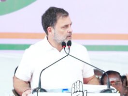 புதுச்சேரியில் ராகுல் காந்தி தேர்தல் பிரச்சாரம் – மத்திய அரசு மீது குற்றச்சாட்டு