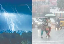 அடுத்த ஒரு வாரம் இடி,மின்னலுடன் மழை வெளுக்கும்
