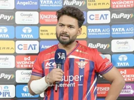 ரிஷப் பந்த் வருத்தம்