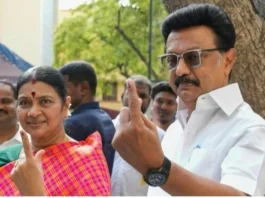 தமிழ்நாடு வெல்லும்” – வாக்கு செலுத்திய பின் முதல்வர் ஸ்டாலின் பேட்டி