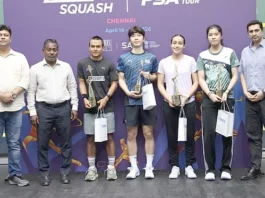 ஸ்குவாஷில் சுராஜ் குமார் சாம்பியன்