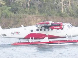 ரிஷிகேஷில் நாட்டின் முதல் நீர் விமான சேவை சோதனை வெற்றி