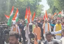 மகளிர் இடஒதுக்கீடு மசோதா -உ.பி. முதல்வர் யோகி நடைபயணம்