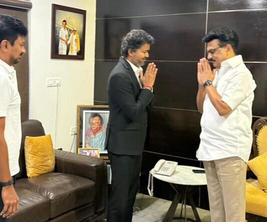 விஜயின் அரசியல் நாகரிகம் -மு.க. ஸ்டாலின் பாராட்டு