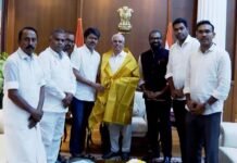 விஜய் தமிழக முதல்வராக நாளை காலை 11 மணிக்கு பதவி ஏற்பு