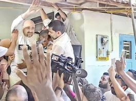 மரண தண்டனையில் இருந்து காப்பாற்றப்பட்டு கேரளா திரும்பிய அப்துல் ரஹீமுக்கு வரவேற்பு