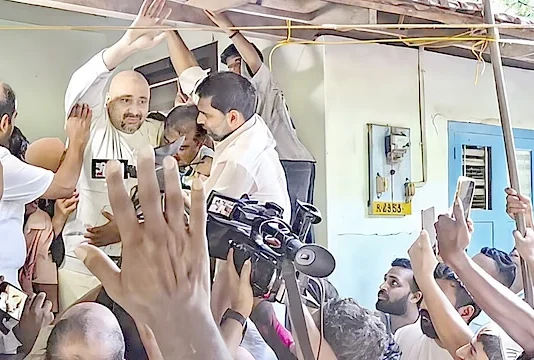 மரண தண்டனையில் இருந்து காப்பாற்றப்பட்டு கேரளா திரும்பிய அப்துல் ரஹீமுக்கு வரவேற்பு