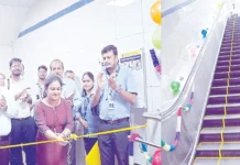 27 மெட்ரோ ரயில் நிலையங்களில் கூடுதலாக 55 நகரும் படிக்கட்டுகள்