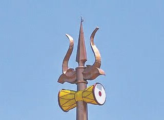 விசாகப்பட்டினத்தில்65 அடி உயர திரிசூலம்
