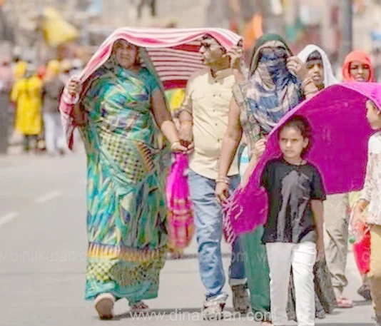 மே 29 வரை வெப்ப அலை நீடிக்கும்