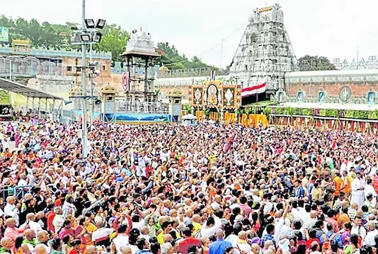 திருப்பதி கோயிலில் 2.45 லட்சம் பக்தர்கள் தரிசனம்: