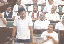 முதல்வர் விஜய்க்கு வாழ்த்து: எதிர்க்கட்சித் தலைவர் உதயநிதி ஸ்டாலின் பேச்சு