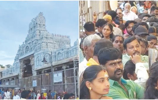 திருச்செந்தூரில் தரிசன முறைகேடுகளுக்கு முற்றுப்புள்ளி வைத்த போலீஸ்