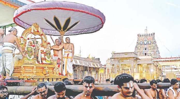 திருவல்லிக்கேணியில் நாளை கருடசேவை – ஜூலை 1-ல் தேரோட்டம்