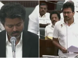 மேகதாது விவகாரத்தில் ஒன்றுபட்ட முதல்வர் விஜய் – உதயநிதி