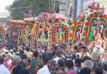 தஞ்சையில் 27 கருட சேவை திருவிழா கோலாகலம்