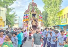 பெரியாழ்வார் ஆனி சுவாதி உற்சவ செப்புத் தேரோட்டம் கோலாகலம்
