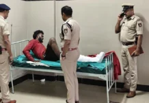 பாட்டியை கொன்ற பேரனைகாலில் சுட்டுப் பிடித்த போலீசார்