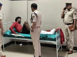 பாட்டியை கொன்ற பேரனைகாலில் சுட்டுப் பிடித்த போலீசார்