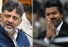 பெங்களூர் பயணத்தை ஒத்திவைக்க விஜய்க்கு டி.கே.சிவகுமார் வேண்டுகோள்
