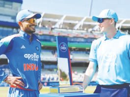 இங்கிலாந்துடன் மோதல்: தொடரை வெல்லும் முனைப்பில் இந்திய அணி