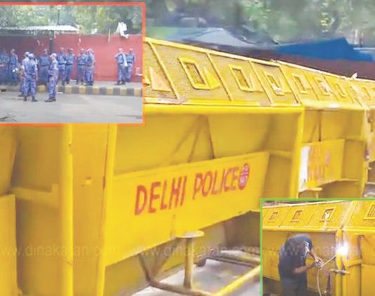 சிஜேபி எச்சரிக்கை எதிரொலிஜந்தர் மந்தரில் மீண்டும் பலத்த பாதுகாப்பு