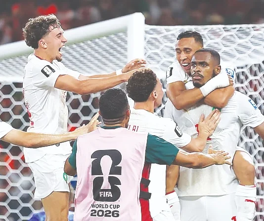 மொராக்கோ வெற்றி: 3-2 என்ற கோல் கணக்கில் நெதர்லாந்தை வீழ்த்தியது