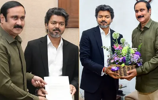 விஜய் உடன் நெருங்கும் அன்புமணி – பாமக தவெக கூட்டணிக்கு அச்சாரம்