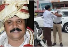 போக்குவரத்து போலீசாரை தாக்க முயன்ற ஜேடிஎஸ் முக்கிய பிரமுகர் கைது