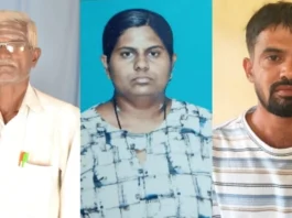 கள்ள காதலன் உடன் சேர்ந்து கணவன் மகனைக் கொன்ற பெண்