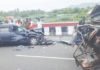 மதுரை மேலூர் அருகே விபத்தில் குழந்தை உள்பட ஐந்து பேர் பலி