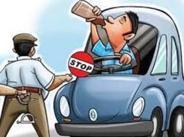 குடித்துவிட்டு வாகனம் ஓட்டிய 566 பேர் சிக்கினர்