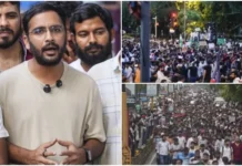 கரப்பான் பூச்சி கட்சி நிகழ்ச்சி திடீர் ரத்து – கொந்தளித்த இளைஞர்கள்