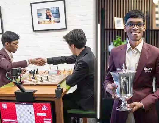 செயின்ட் லூயிஸ் ரேப்பிட் பிளிட்ஸ் செஸ் போட்டி; பிரக்ஞானந்தா சாம்பியன்