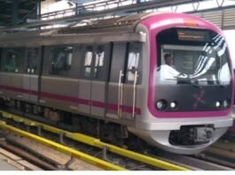 நாளை பைப்பனஹள்ளி – எம்.ஜி.ரோடு மெட்ரோ ரயில் 2 மணி நேரம் நிறுத்தம்
