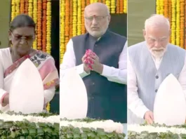 வாஜ்பாய் நினைவு தினம்; ஜனாதிபதி, பிரதமர் மோடி மலர்தூவி மரியாதை