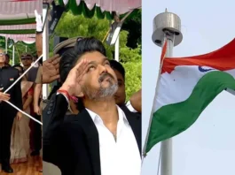ஊழல் லஞ்சத்தில் இருந்து தமிழகம் விடுதலை – தேசியக் கொடி ஏற்றி முதல்வர் விஜய் உரை