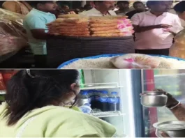 சவதத்தி எல்லம்மன் கோவில் கடைகளில் அதிகாரிகள் அதிரடி சோதனை
