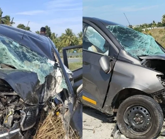 கோலார் சிக்கள்ளாபூரில் கோர விபத்து – 7 பேர் சாவு
