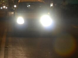 இரவு நேர ஹை பீம் விளக்குகளால்அதிகரிக்கும் விபத்துகள் – போலீசார் எச்சரிக்கை