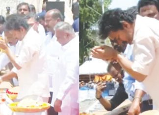 முதல்வர் விஜய் மேட்டூரில் நீர் திறந்து வைத்தார்