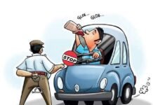 குடிபோதையில் வாகனம் ஓட்டிய 582 பேர் மீது வழக்கு